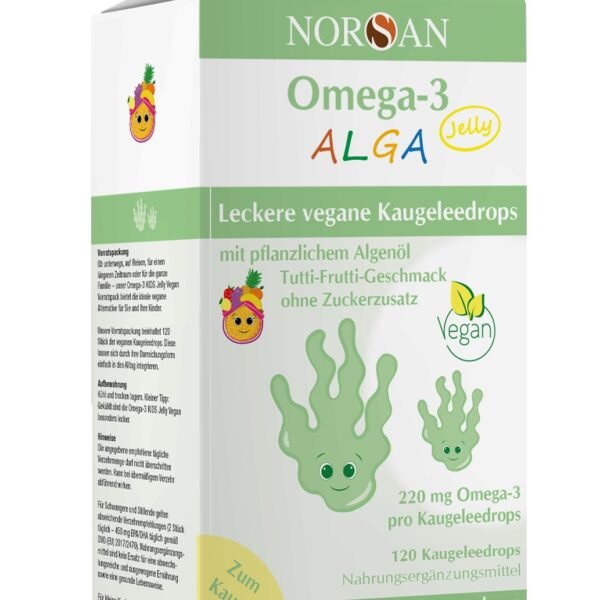 NORSAN Omega-3 vegan ALGA Jelly à 120 Stk.