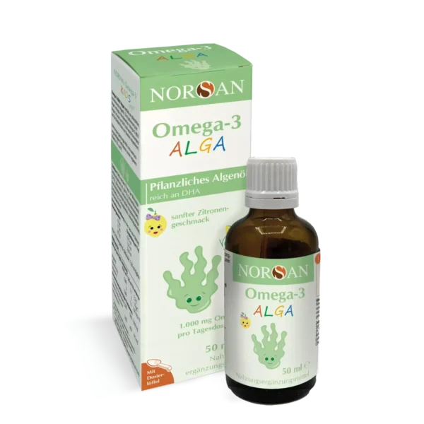 Norsan Omega 3 Vegan Alga Öl Kids