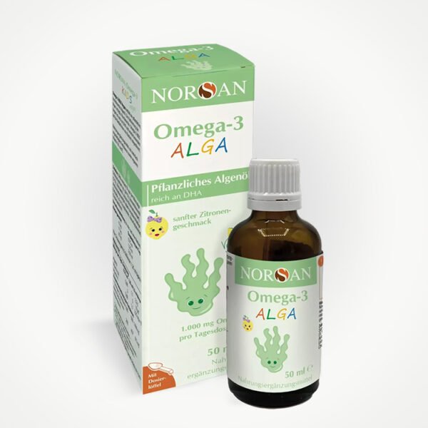 Norsan Omega 3 Vegan Alga Öl Kids