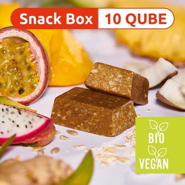 Swiss QUBE - Bio Tropy - Snackbox mit 10 Qube