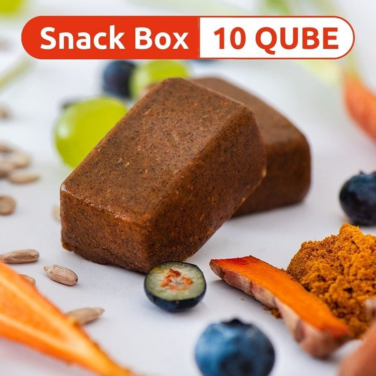 Swiss QUBE - Original - Snackbox mit 10 Qube