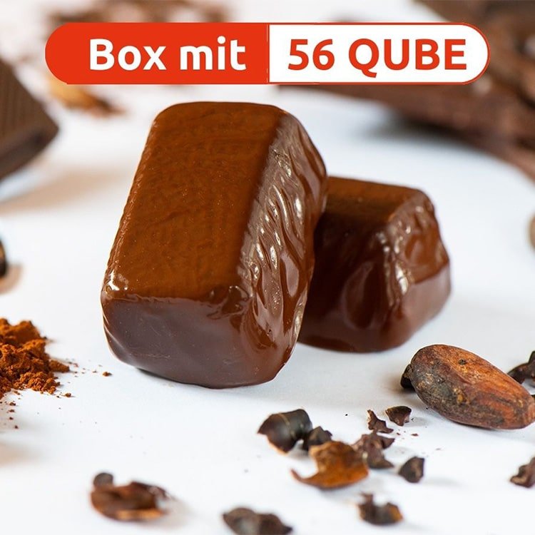 Swiss QUBE - Schoki - Box mit 56 Qube