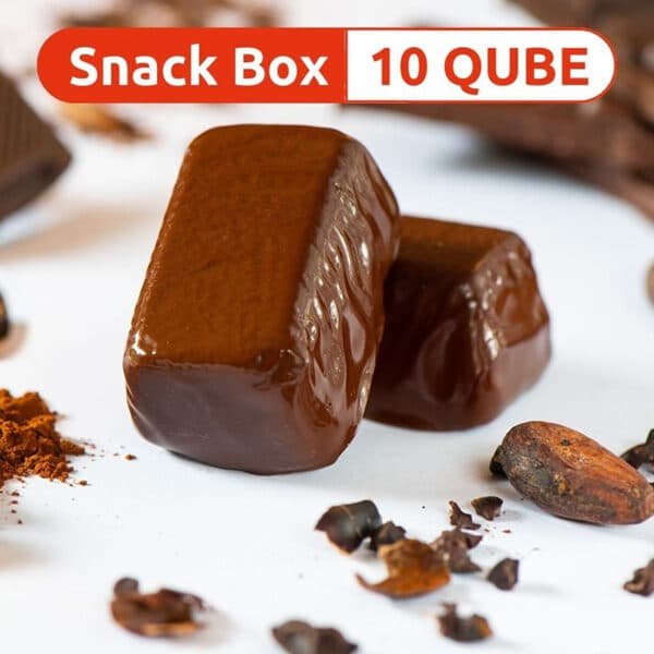 Swiss QUBE - Schoki - Snackbox mit 10 Qube