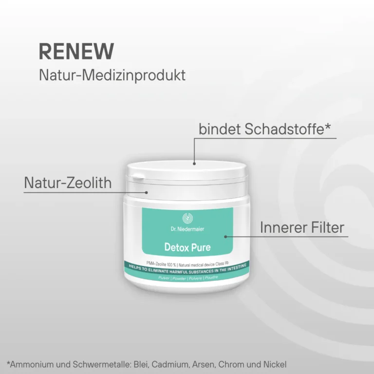 Dr. Niedermaier Detox Pure Natur-Zeolith