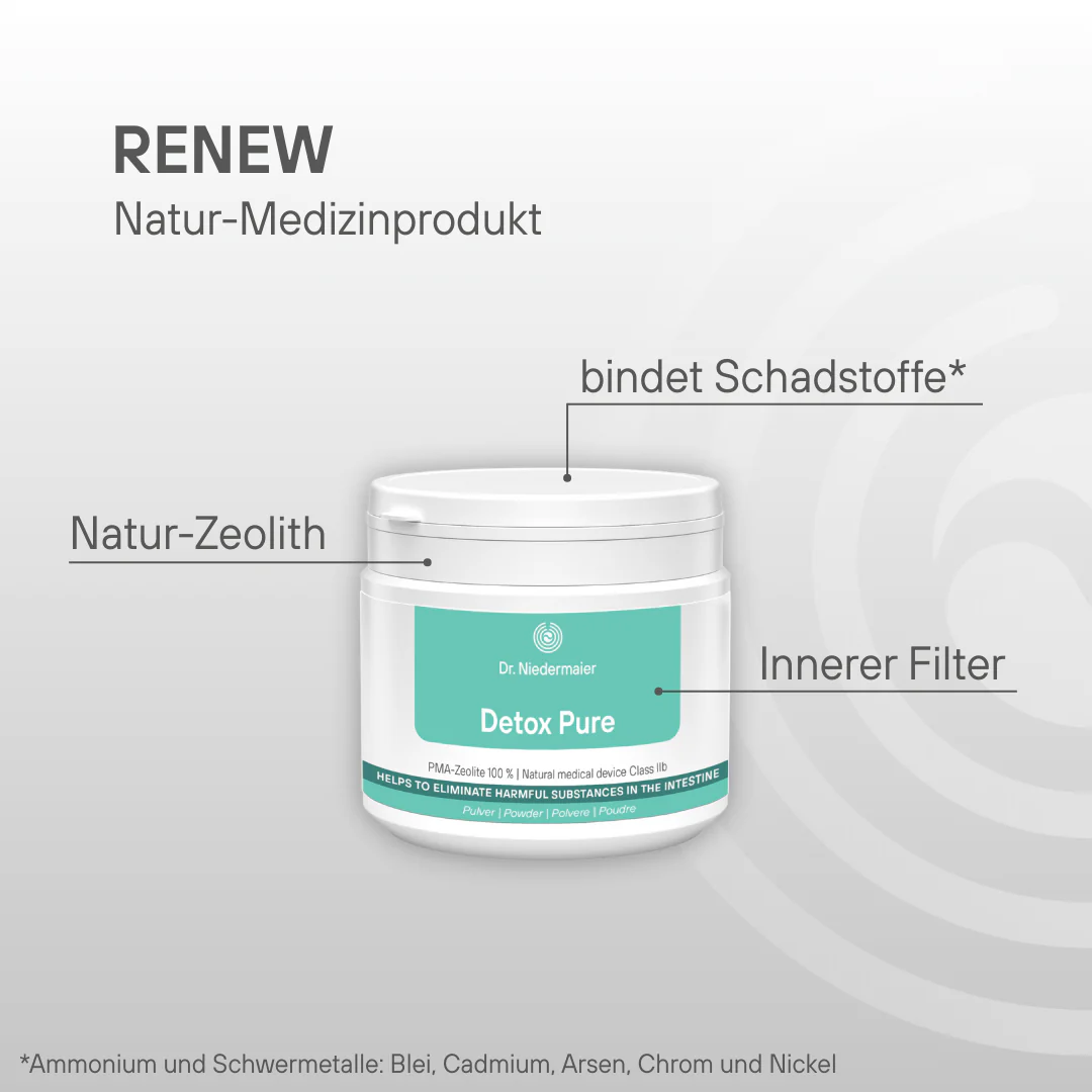 Dr Niedermaier Detox Pure Natur Zeolith