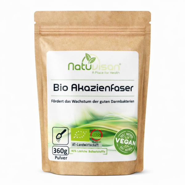 natuvisan bio akazienfaser pulver 360gpng