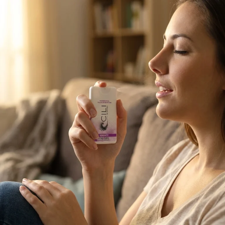 Serenity Spray im Einsatz