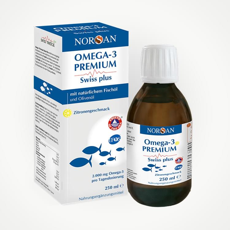 NORSAN Omega  3 Premium Swiss Plus Öl 250ml