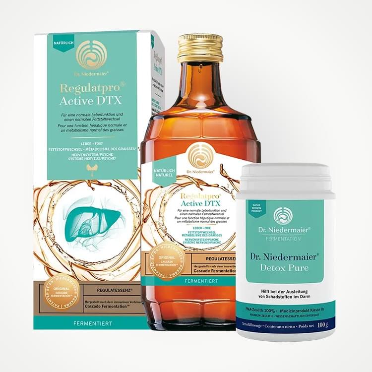 Dr Niedermaier® Regulatpro® Active DTX + Dr Niedermaier® Detox Pure  SET