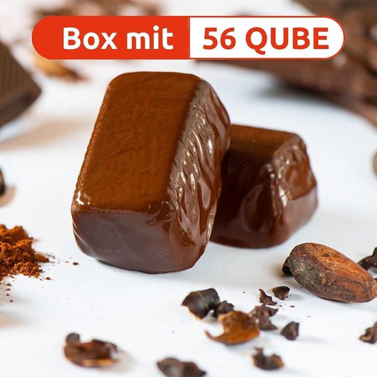 Swiss QUBE   Schoki   Box mit 56 Qube
