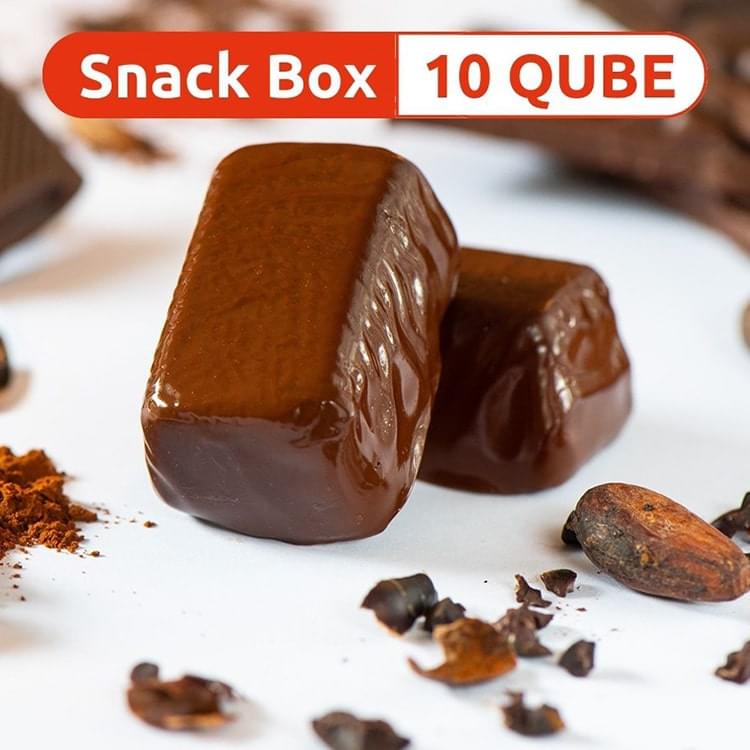 Swiss QUBE   Schoki   Snackbox mit 10 Qube
